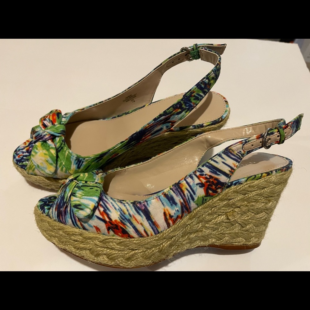 Nine West Espadrille Wedges